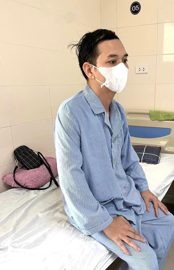 Bệnh nhân P. hồi phục sau phẫu thuật