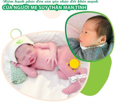 Giúp mẹ bầu đã ghép thận sinh con khỏe mạnh ảnh 1