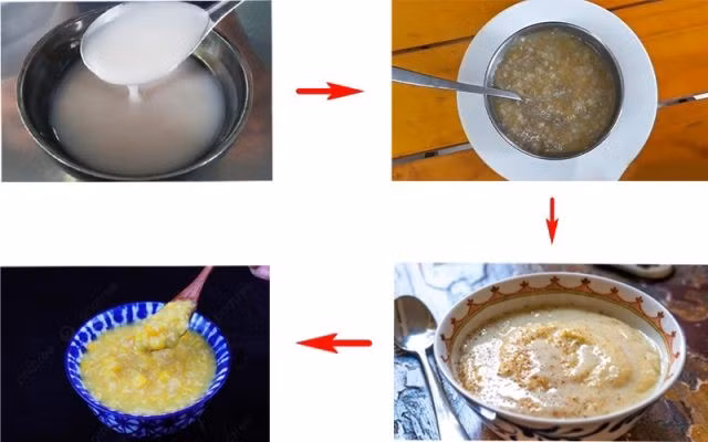 Độ đặc của thực phẩm thay đổi theo giai đoạn tiến triển của bệnh nhân rối loạn nuốt.