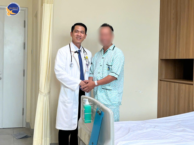 Bệnh nhân hồi phục sau 48 giờ - Ảnh BVCC