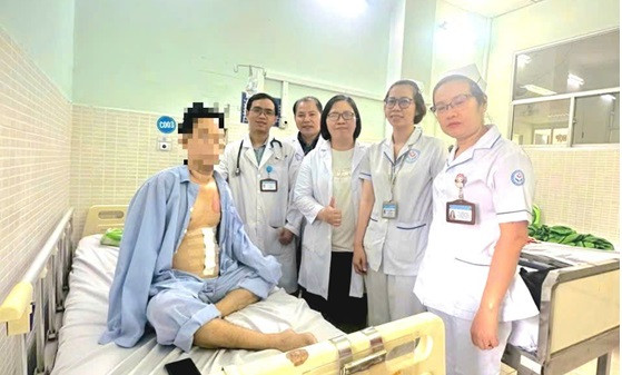 Người bệnh phục hồi sau 11 ngày điều trị - Ảnh BSCC