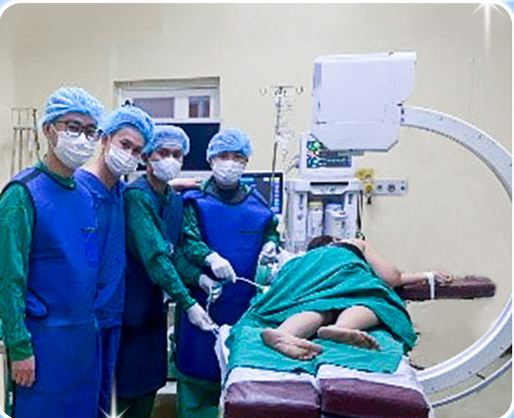 Ca phẫu thuật cho bệnh nhân - Ảnh BVCC