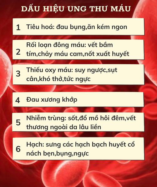 Bác sĩ chỉ rõ những dấu hiệu cảnh báo ung thư máu ảnh 1