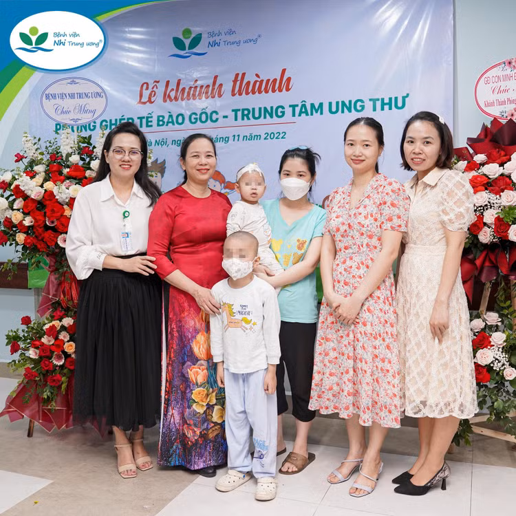 BV Nhi TƯ: Khai trương 2 phòng ghép tế bào gốc đạt chuẩn quốc tế