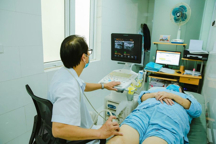 Siêu âm phát hiện thoái hóa khớp - Ảnh minh họa