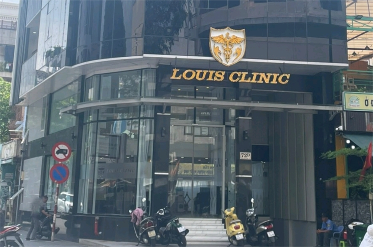Công ty TNHH LOUIS CLINIC (72D Trần Quốc Toản, Phường Võ Thị Sáu, Quận 3, TP HCM), cũng tại địa chỉ này, trước đó là “Viện Thẩm mỹ Phương Đông” thuộc Công ty Cổ phần Tập đoàn HAMI GROUP và “Phương Đông Internatinal Clinic” - Ảnh: Sở Y tế TP HCM