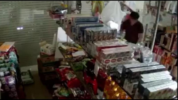 Camera ghi lại hình ảnh nơi xảy ra vụ án.