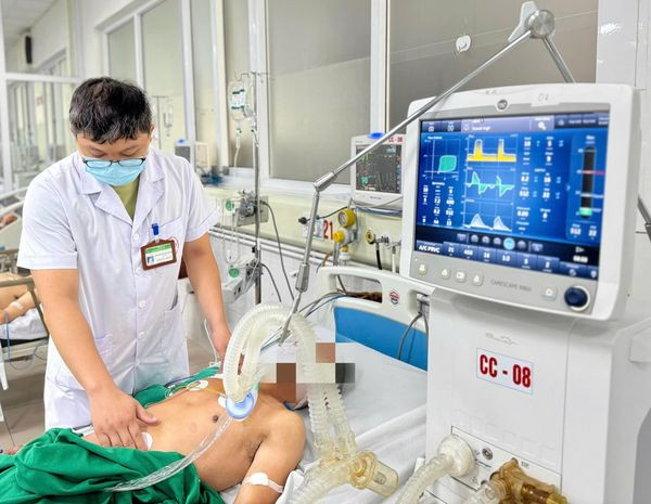 Người đàn ông mắc uốn ván... từ nguyên nhân không ngờ tới - Ảnh BVCC Người đàn ông mắc uốn ván... từ nguyên nhân không ngờ tới - Ảnh BVCC