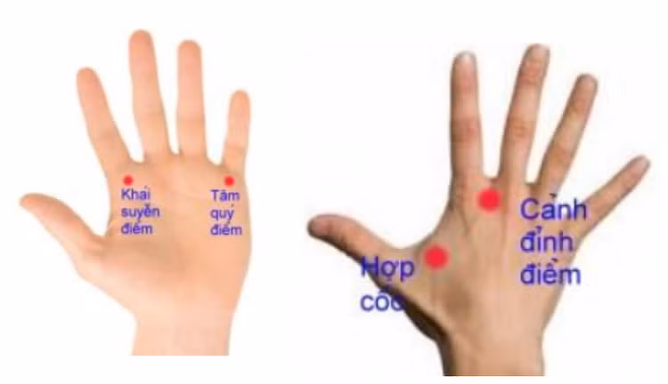 Bấm “huyệt” tay trị ngay vai đau mỏi ảnh 1