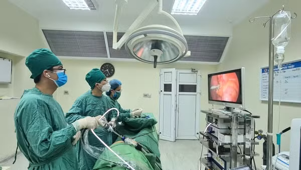 Ca phẫu thuật cho bệnh nhân - Ảnh BVCC Ca phẫu thuật cho bệnh nhân - Ảnh BVCC