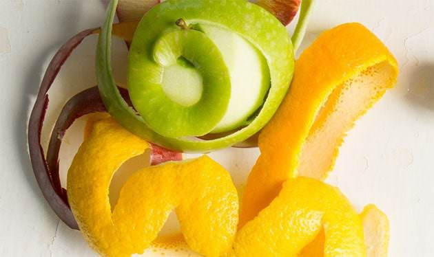 Vỏ của một số loại trái cây nhiều chất dinh dưỡng có lợi.