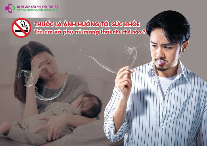 Thuốc lá ảnh hưởng nghiêm trọng tới sức khỏe mẹ và bé - Ảnh BVCC