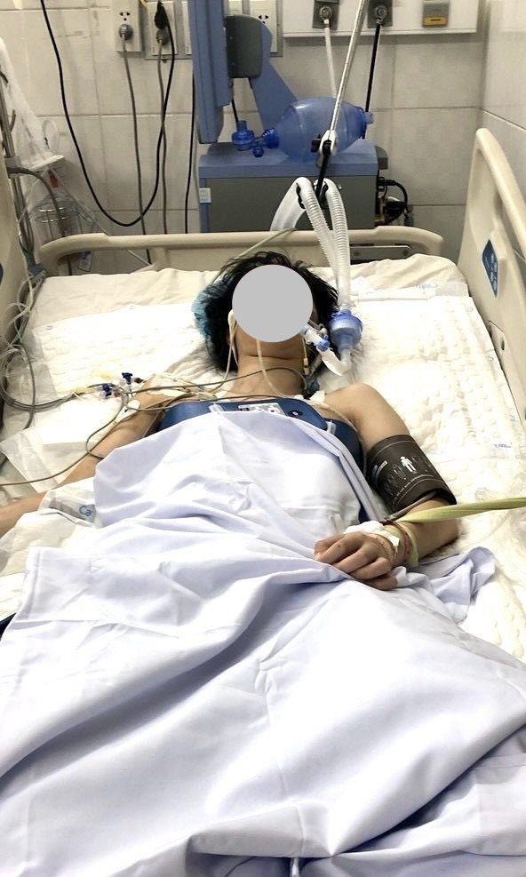 Cô gái suýt đột tử do dùng thuốc tăng cân không rõ nguồn gốc - Ảnh BVCC