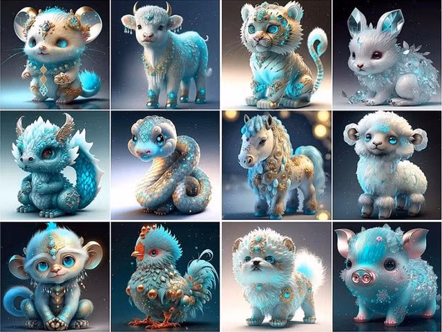 Chọn vật phẩm may mắn cho 12 con giáp Tết 2025 - Ảnh minh họa