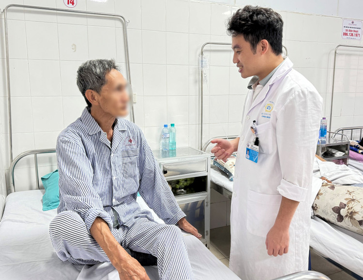 Bệnh nhân ít đau đớn, hồi phục tốt sau mổ - Ảnh BVCC Bệnh nhân ít đau đớn, hồi phục tốt sau mổ - Ảnh BVCC