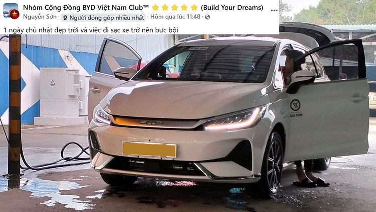 Hàng loạt người dùng xe điện BYD khác cũng đồng cảm với trải nghiệm tương tự: bị từ chối, lỗi hệ thống, hoặc phải xếp hàng dài vào cuối tuần.