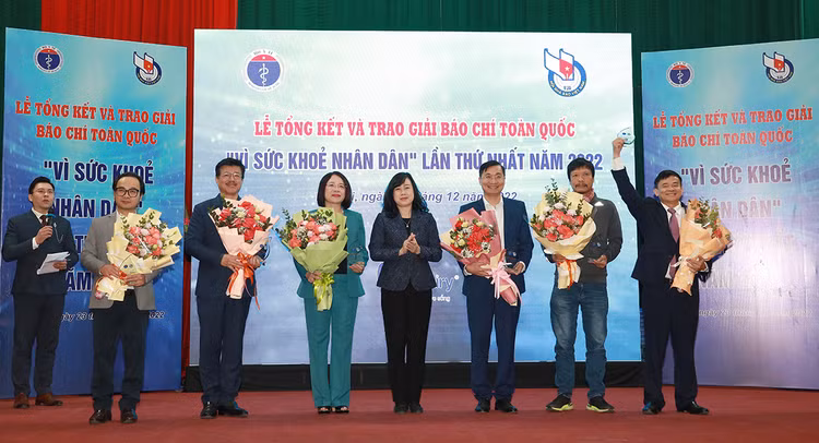 Trao giải Báo chí toàn quốc "Vì Sức khỏe nhân dân"