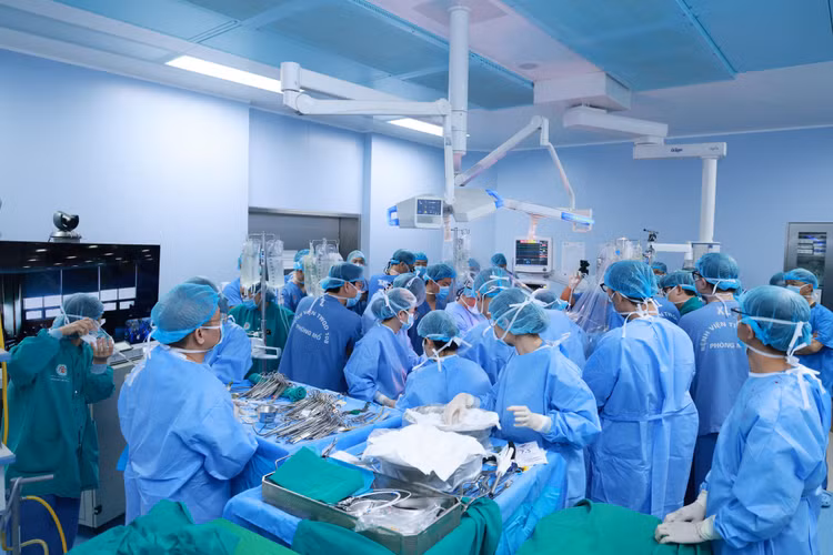 Ca ghép tạng tại Bệnh viện Trung ương Quân đội 108 dịp Tết