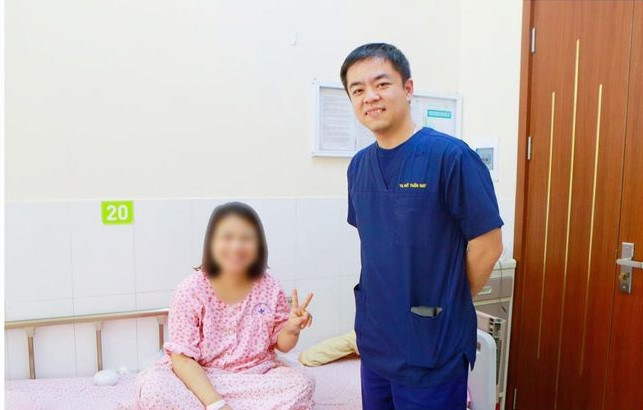 Sản phụ được cứu sống hồi phục sau phẫu thuật