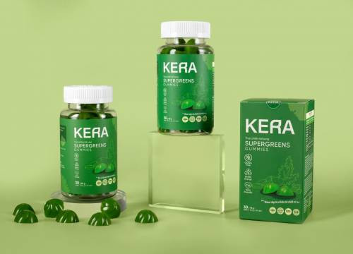 Kẹo rau củ bị thu hồi.