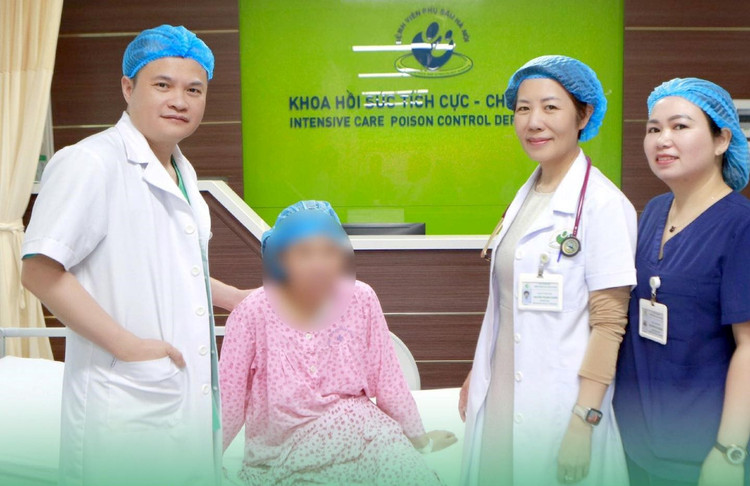 Sản phụ bị chảy máu lâm đạo liên tục sau sinh đã được cứu sống - Ảnh BVCC