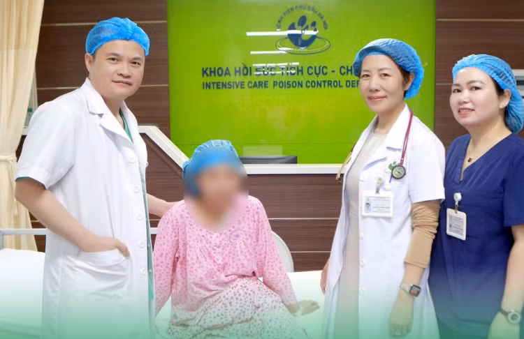 Sản phụ bị chảy máu lâm đạo liên tục sau sinh đã được cứu sống - Ảnh BVCC