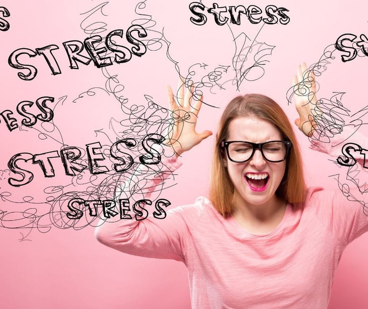 Stress là một trong rối loạn liên quan đến bệnh - Ảnh BVCC