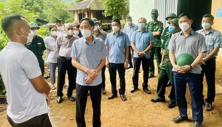 Chỉ đạo công tác phòng chống dịch Bạch hầu tại Mường Lát, Thanh Hóa