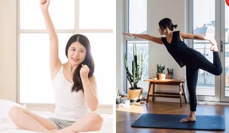 Thức dậy sớm và tập thể dục tốt cho sức khỏe - Ảnh minh họa