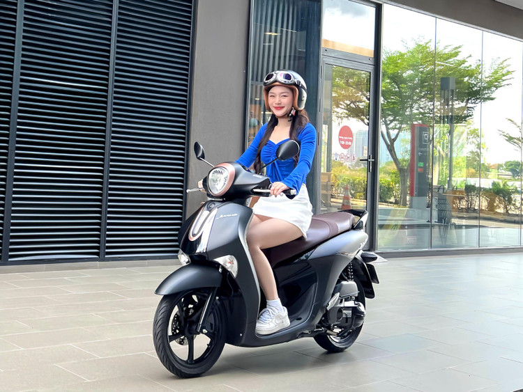 Yamaha Janus - mẫu xe tay ga thời trang, trẻ trung và tiết kiệm nhiên liệu