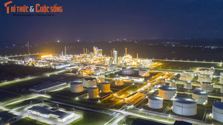 Nhà máy lọc dầu Dung Quất của BSR tại Quảng Ngãi. (Ảnh: Internet)
