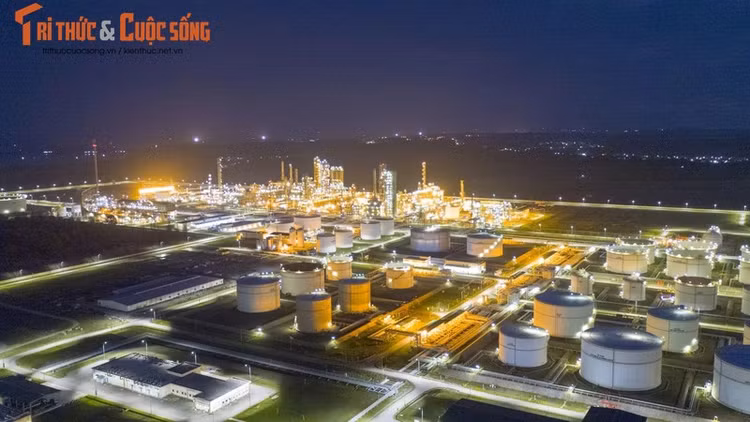 Nhà máy lọc dầu Dung Quất của BSR tại Quảng Ngãi. (Ảnh: Internet)