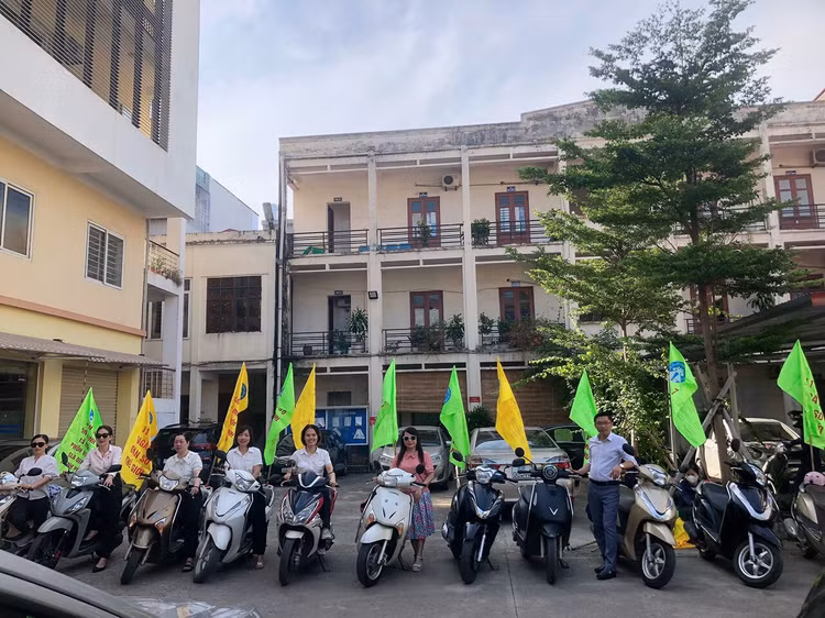 Trung tâm đã tổ chức 51 cuộc truyền thông trước, trong và sau chiến dịch chăm sóc sức khỏe sinh sản - Ảnh Trung tâm CC