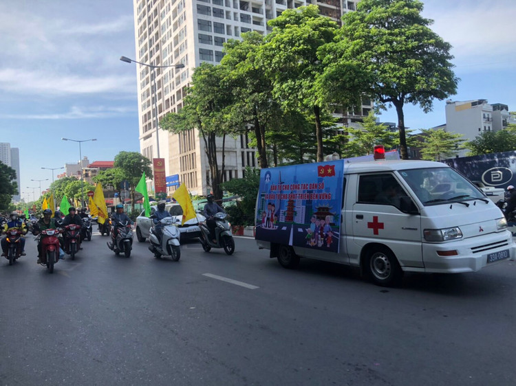 Tuyên truyền cổ động công tác dân số - Ảnh Trung Tâm cung cấp Tuyên truyền cổ động công tác dân số - Ảnh Trung Tâm cung cấp