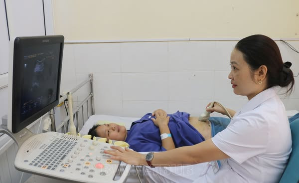 Sức khỏe chị V. ổn định sau sinh - Ảnh BVCC