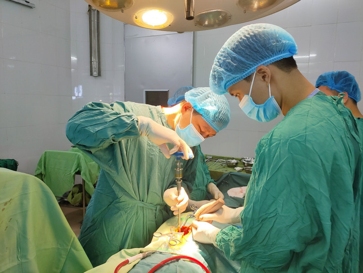 Ca phẫu thuật cho bệnh nhân