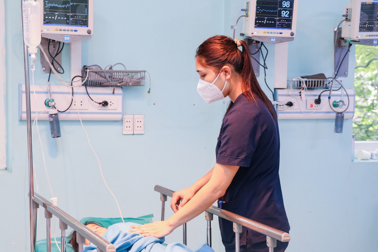 Bệnh nhi sau phẫu thuật - Ảnh BVCC Bệnh nhi sau phẫu thuật - Ảnh BVCC