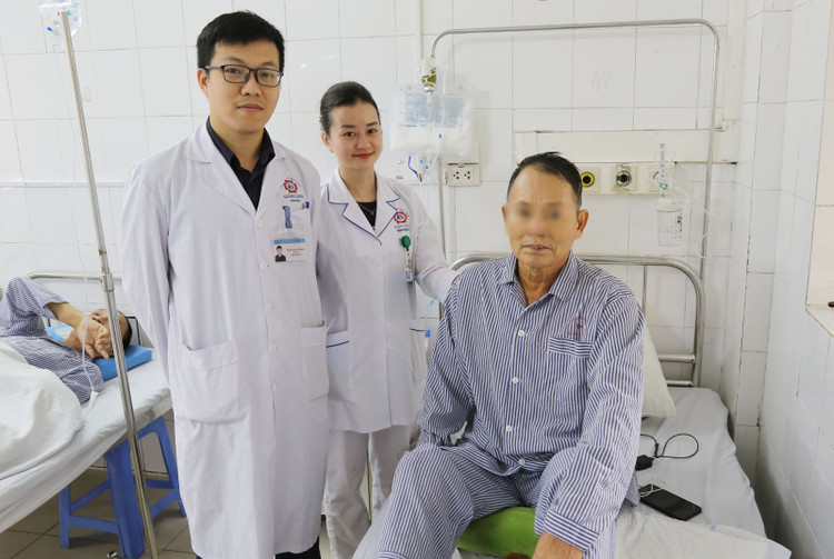 Bệnh nhân hồi phục tốt sau mổ - ảnh BVCC