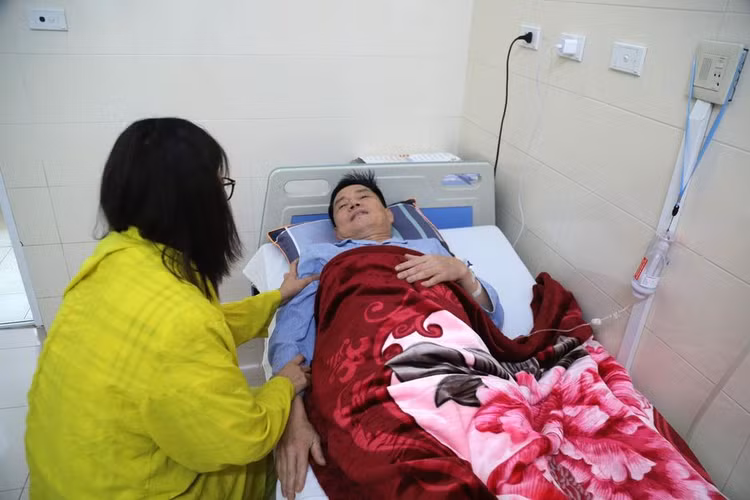 Sau 2 ngày mổ toàn trạng của của bệnh nhân đã ổn định - Ảnh BVCC