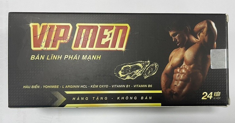 Thu hồi sản phẩm thực phẩm thông tin trên nhãn ghi: VIP MEN - Ảnh minh hoạ