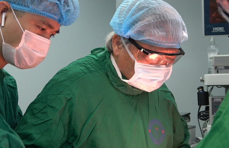 Ca phẫu thuật cứu bệnh nhân vỡ thai ngoài tử cung tại bệnh viện nội tiết Trung ương