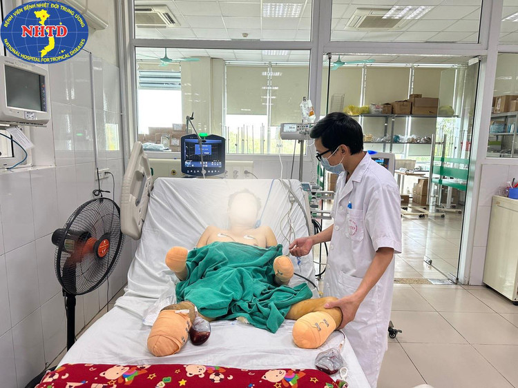 Hiện sức khỏe bệnh nhân đã tiến triển tốt