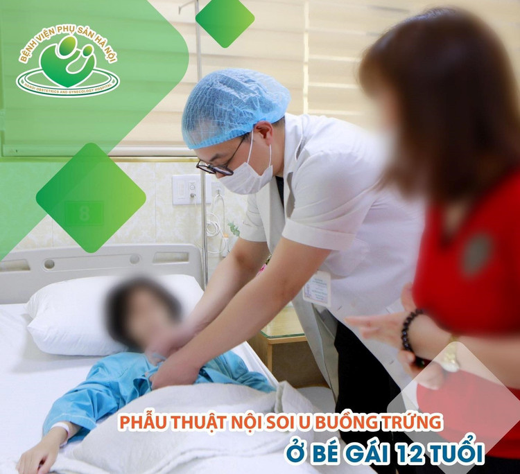 Bảo tồn buồng trứng thành công cho bé gái 12 tuổi bị u nang - Ảnh: BVCC