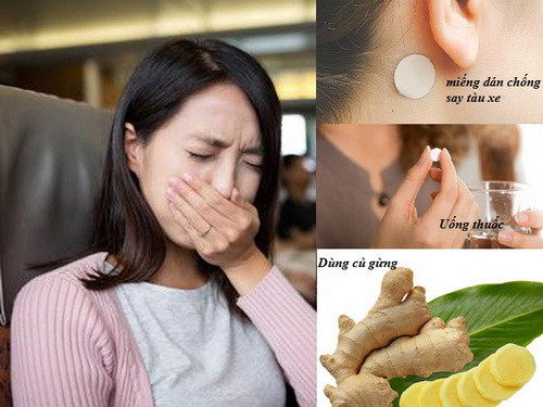 Thực phẩm chức năng hỗ trợ say tàu xe