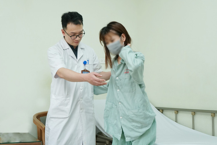 Bệnh nhân đã phục hồi ngoại mục - Ảnh BVCC