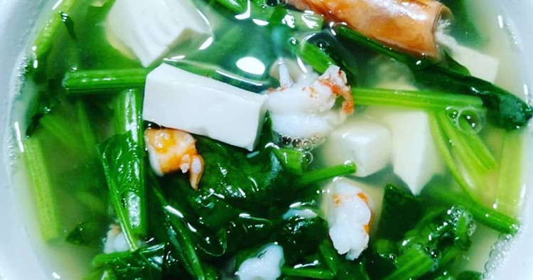 Canh cải bó xôi nấu đậu phụ – món ăn tính kiềm thanh mát, đẹp dáng - Ảnh minh họa