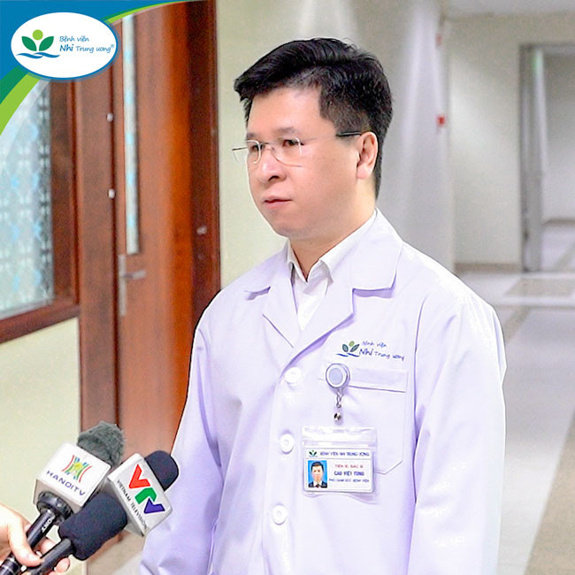 TS.BS Cao Việt Tùng – Phó Giám đốc Bệnh viện Nhi Trung ương chia sẻ về phẫu thuật tim bằng kỹ thuật ít xâm lấn