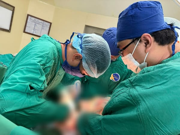 Ca phẫu thuật hạ tinh hoàn ẩn cho bệnh nhân - Ảnh BVCC