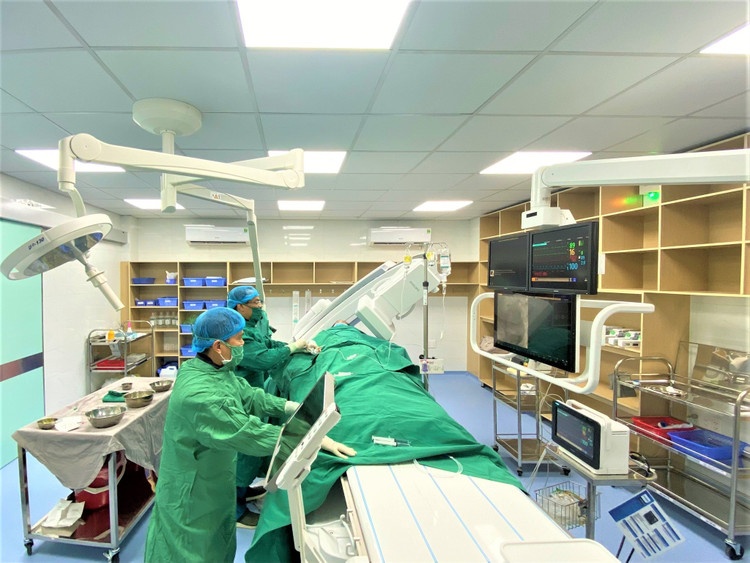 Can thiệp Nhồi máu cơ tim tại bệnh viện