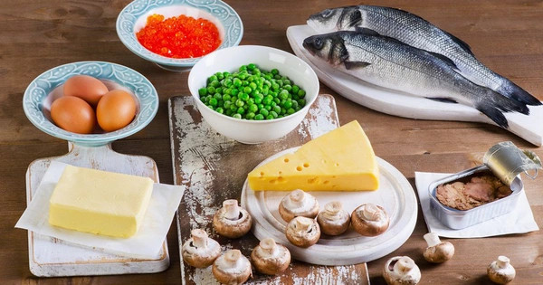 Thực phẩm giàu vitamin D - Ảnh minh họa